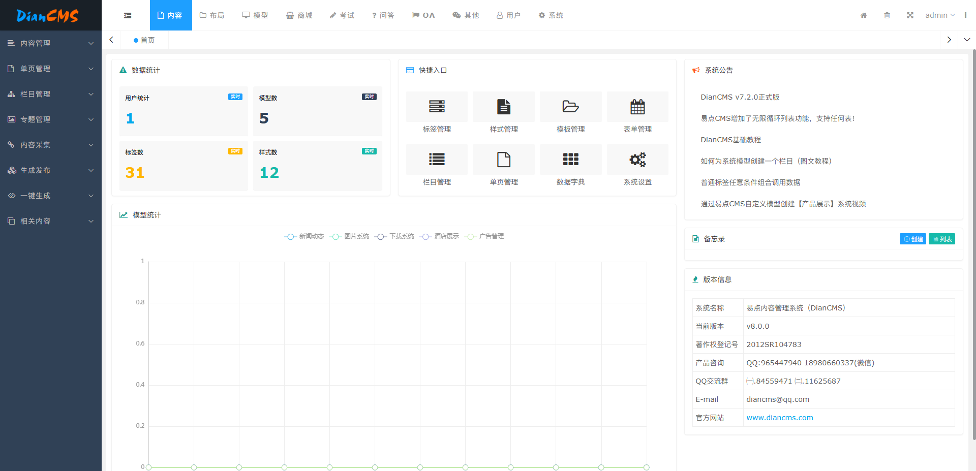 DianCMS v8.0.0正式版